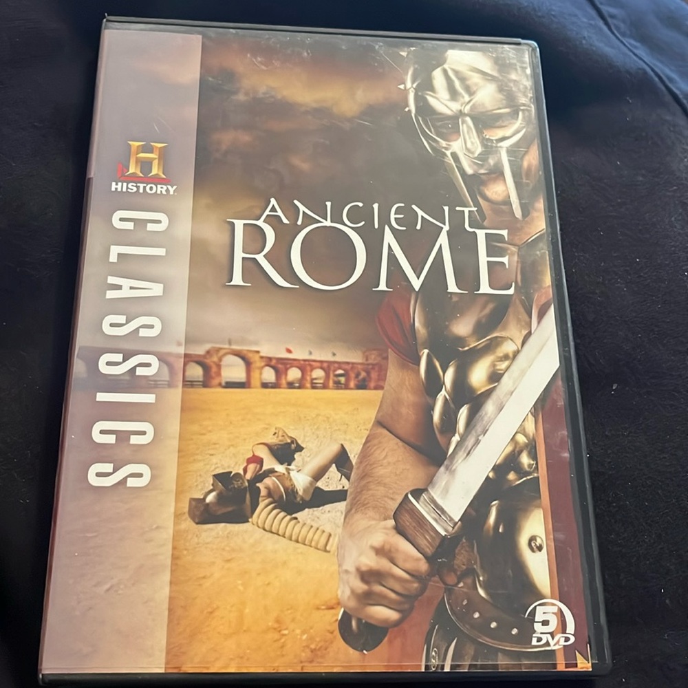 Ancient Rome (5 DVD’s) like new with 9 documentaries